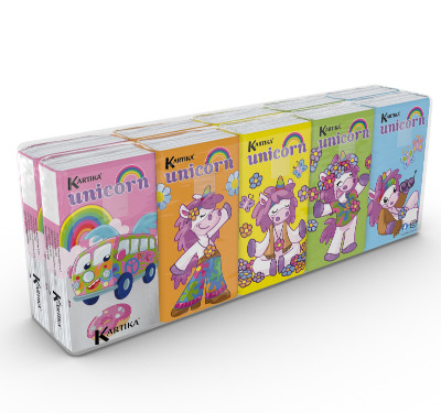 Chusteczki higieniczne Kartika Unicorn